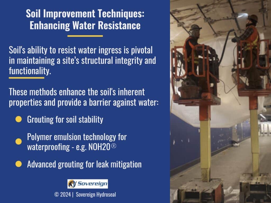 USA commercial leak remediation infographic detailing best practices on structural safety and water proofing solutions.
